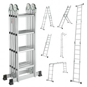 Escalera Multiuso Articulada Aluminio